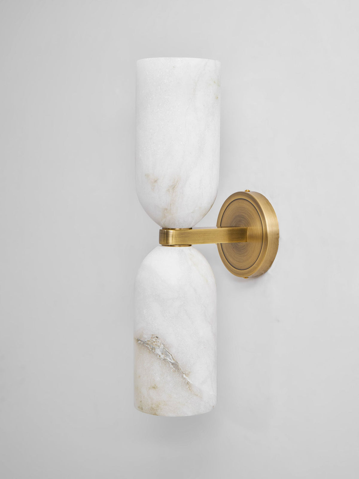 Alabaster Nexus Wall Sconce — Handcrafted Spanish Stone Up-Down Light