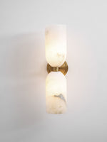 Alabaster Nexus Wall Sconce — Handcrafted Spanish Stone Up-Down Light