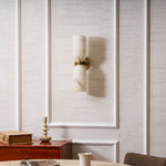 Alabaster Nexus Wall Sconce — Handcrafted Spanish Stone Up-Down Light