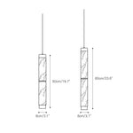 Marble Strip Pendant Light