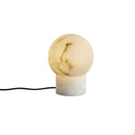 Alabaster Ball Table Lamp