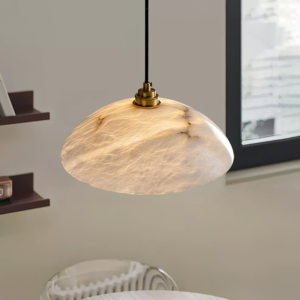 alabaster-dome-pendant-light