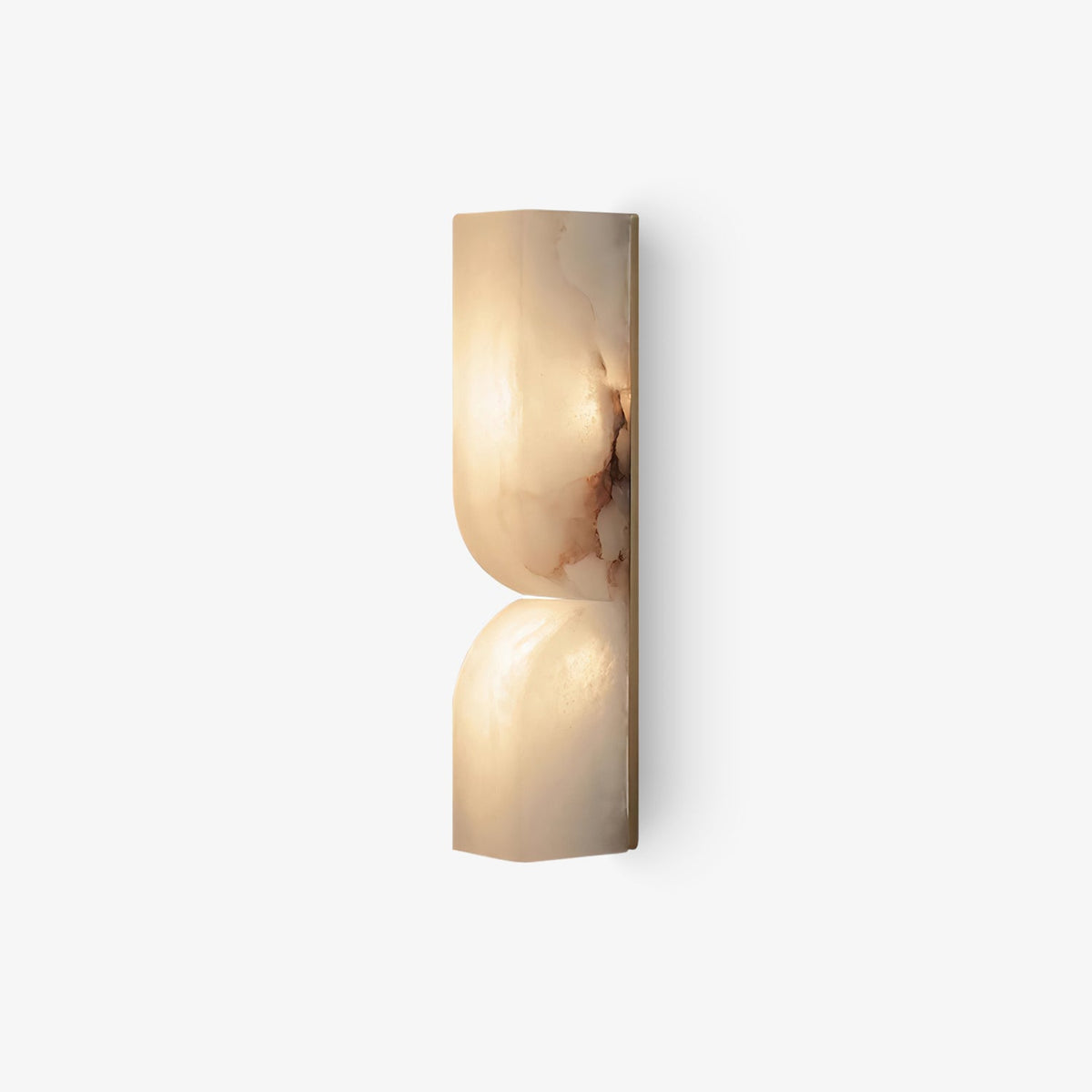Alabaster Essence Plug-In Wall Sconce in Gold or Black