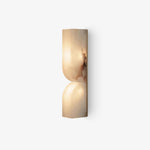 Alabaster Essence Plug-In Wall Sconce in Gold or Black