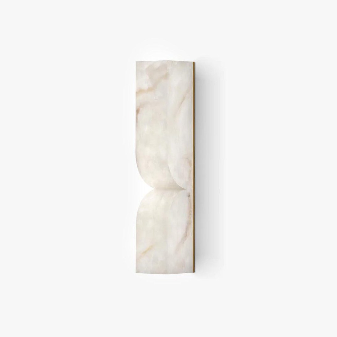 Alabaster Essence Plug-In Wall Sconce in Gold or Black