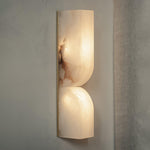 Alabaster Essence Plug-In Wall Sconce in Gold or Black