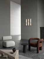 Alabaster Essence Plug-In Wall Sconce in Gold or Black