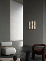 Alabaster Essence Plug-In Wall Sconce in Gold or Black