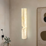 Alabaster Essence Plug-In Wall Sconce in Gold or Black