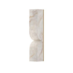 Alabaster Essence Plug-In Wall Sconce in Gold or Black