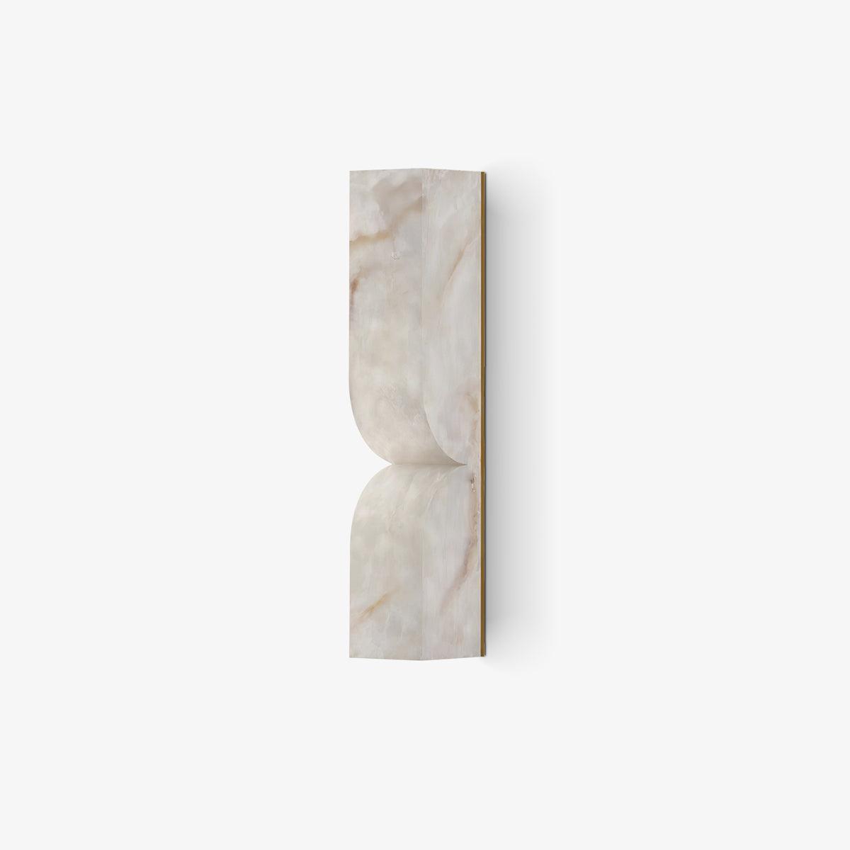 Alabaster Essence Plug-In Wall Sconce in Gold or Black