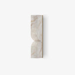 Alabaster Essence Plug-In Wall Sconce in Gold or Black