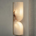Alabaster Essence Plug-In Wall Sconce in Gold or Black