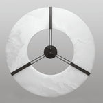 Alabaster Halo Pendant Light – Modern Minimalist LED Chandelier