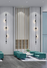 Alabaster Vertical Plug In Wall Sconce