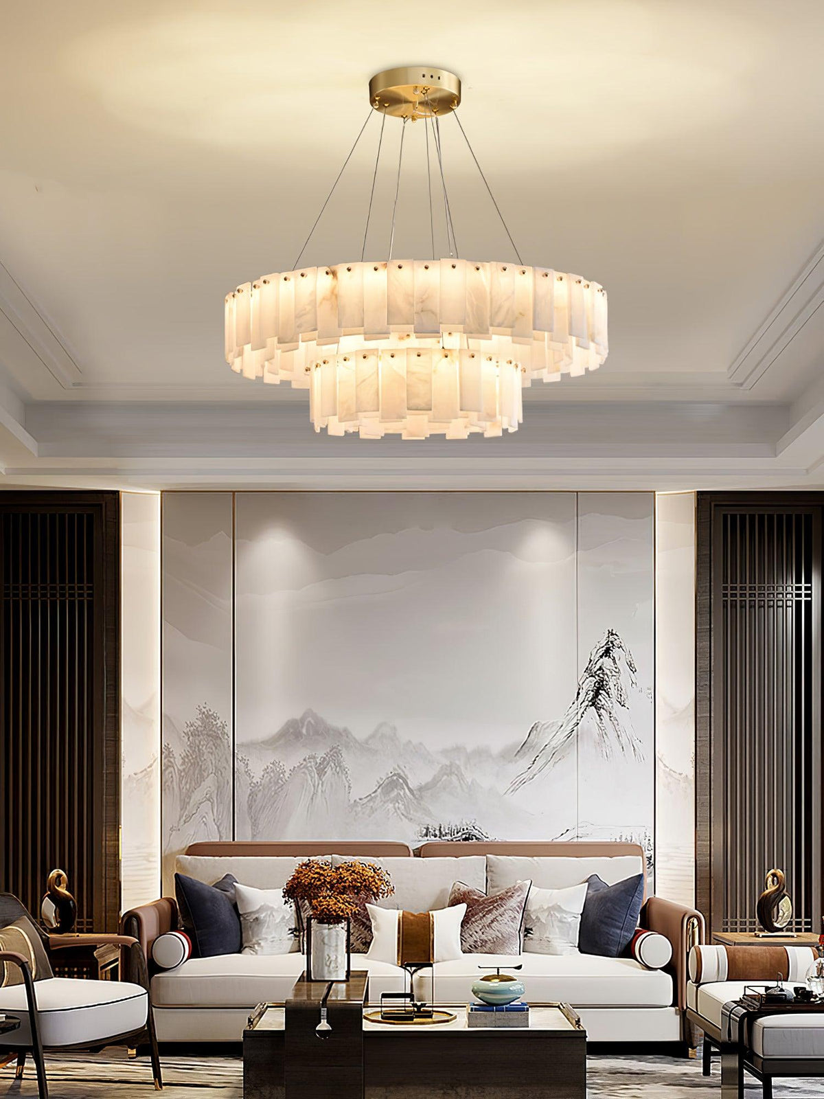 alabaster-round-chandelier