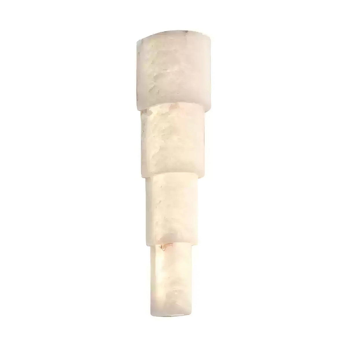 Alba Cascade Alabaster Wall Sconce – Modern LED Wall Light