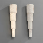 Alba Cascade Alabaster Wall Sconce – Modern LED Wall Light