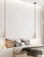 Alchemica Travertine Pendant Light – Sculptural Stone Lamp for Dining & Kitchen