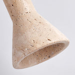 Alchemica Travertine Pendant Light – Sculptural Stone Lamp for Dining & Kitchen