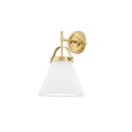 demi-pleated-wall-lamp