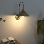 Alessia Cone Wall Sconce in Antique Brass for Modern Interiors