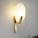 Alice Alabaster Plug In Wall Lamp