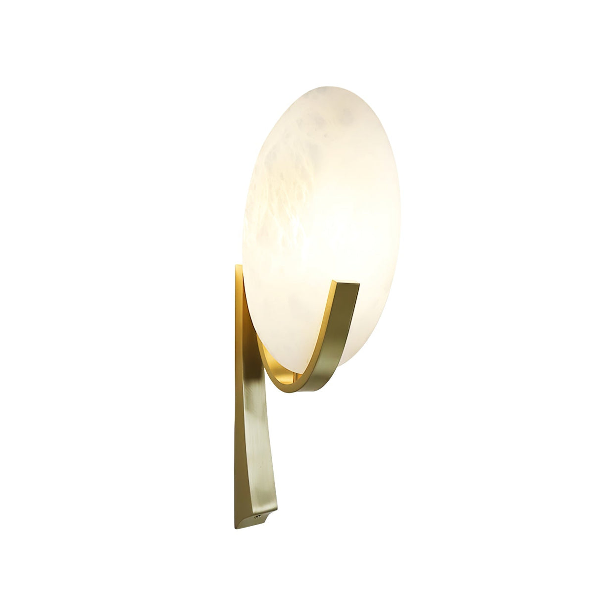 Alice Alabaster Plug In Wall Lamp