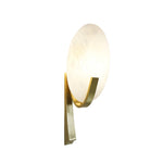 Alice Alabaster Plug In Wall Lamp