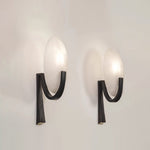 Alice Alabaster Plug In Wall Lamp