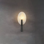 Alice Alabaster Plug In Wall Lamp