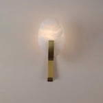 Alice Alabaster Plug In Wall Lamp