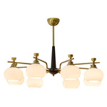 Alistair Sphere Chandelier — Modern Gold & Glass Pendant Light