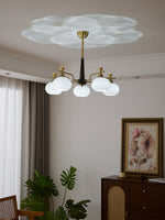 Alistair Sphere Chandelier — Modern Gold & Glass Pendant Light