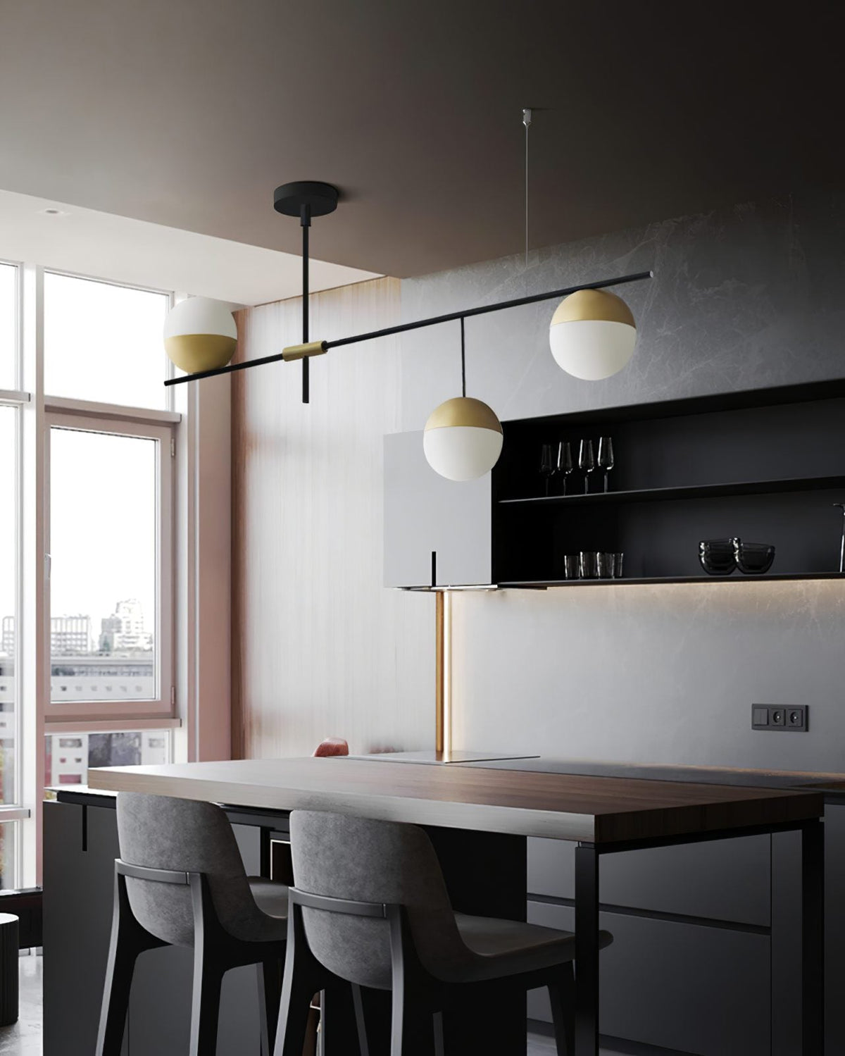 Alluria Linear Hanging Light