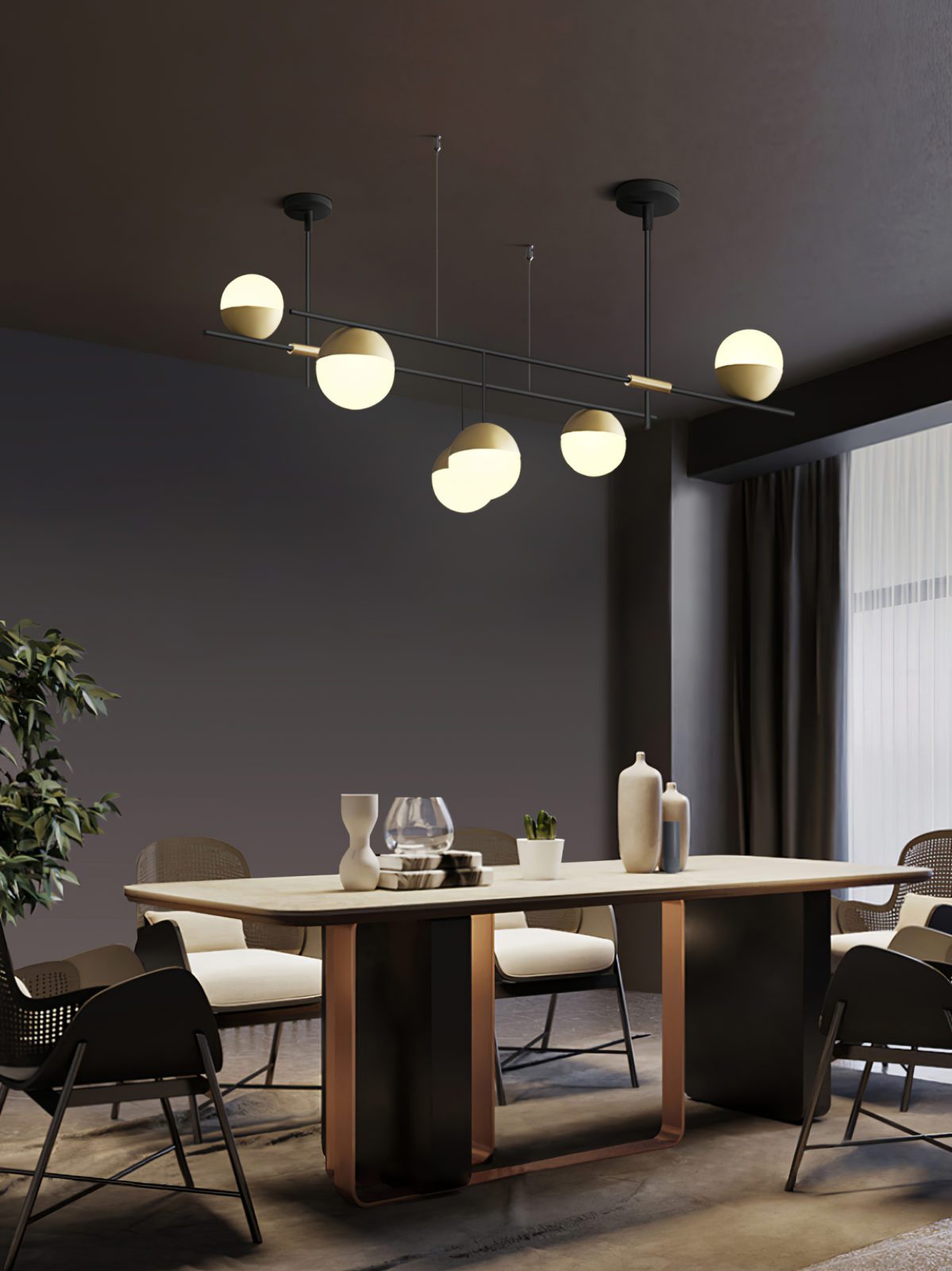 Alluria Linear Hanging Light