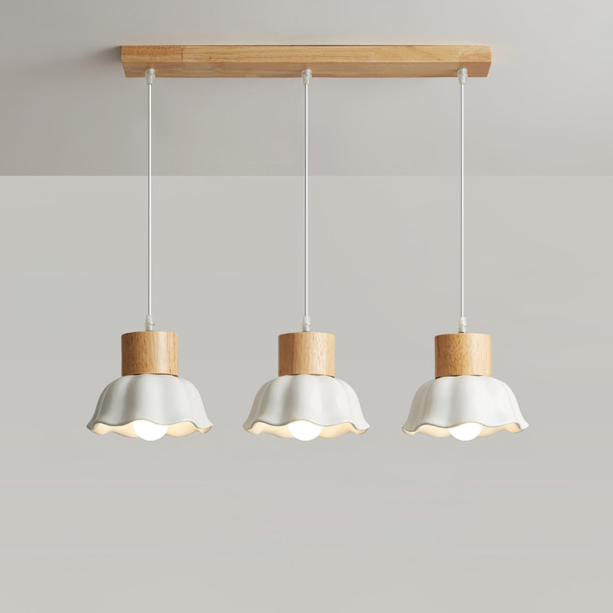 Alton Wood Art Pendant Lamp