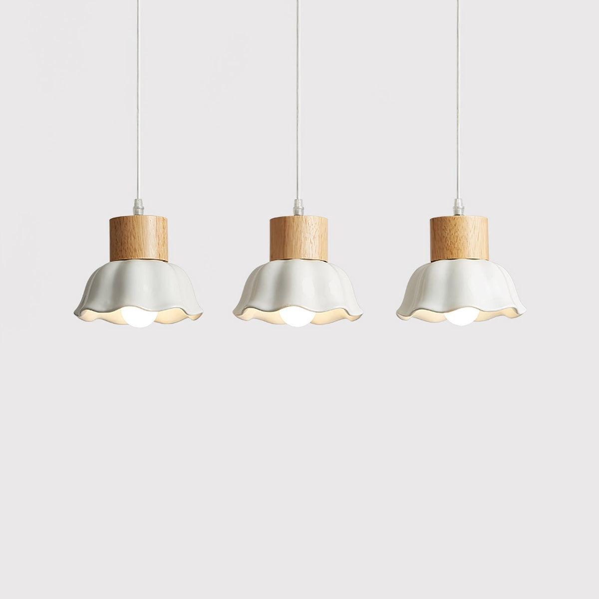 Alton Wood Art Pendant Lamp