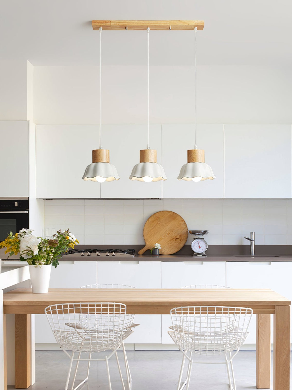 Alton Wood Art Pendant Lamp