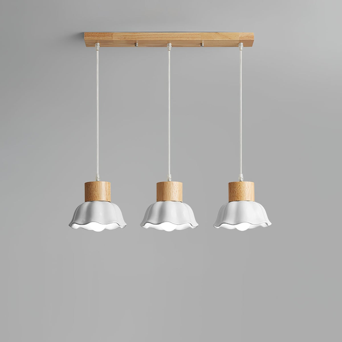 Alton Wood Art Pendant Lamp