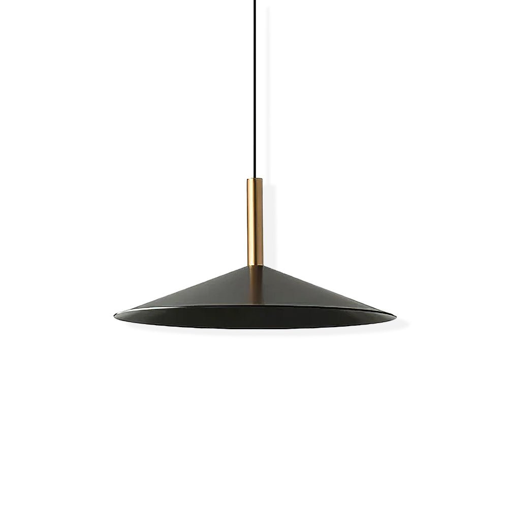 Altura Cone LED Pendant Light in Black and Gold for Modern Interiors