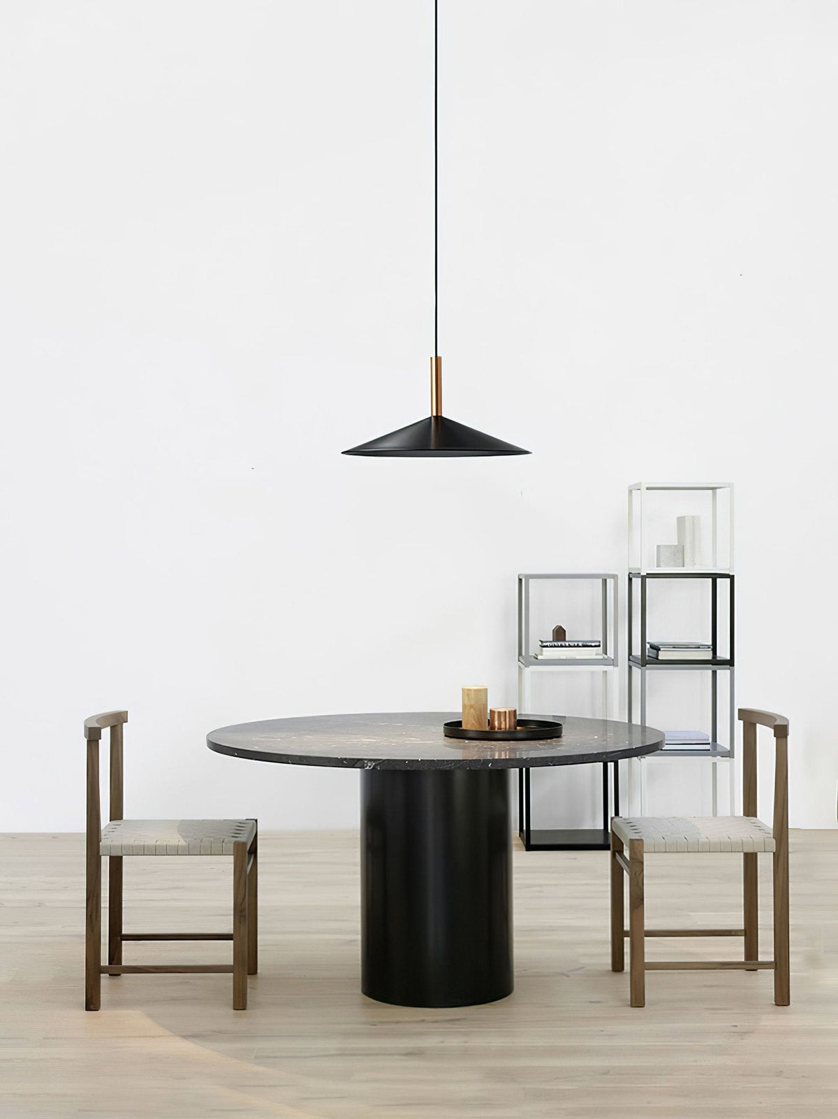 Altura Cone LED Pendant Light in Black and Gold for Modern Interiors