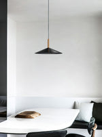 Altura Cone LED Pendant Light in Black and Gold for Modern Interiors