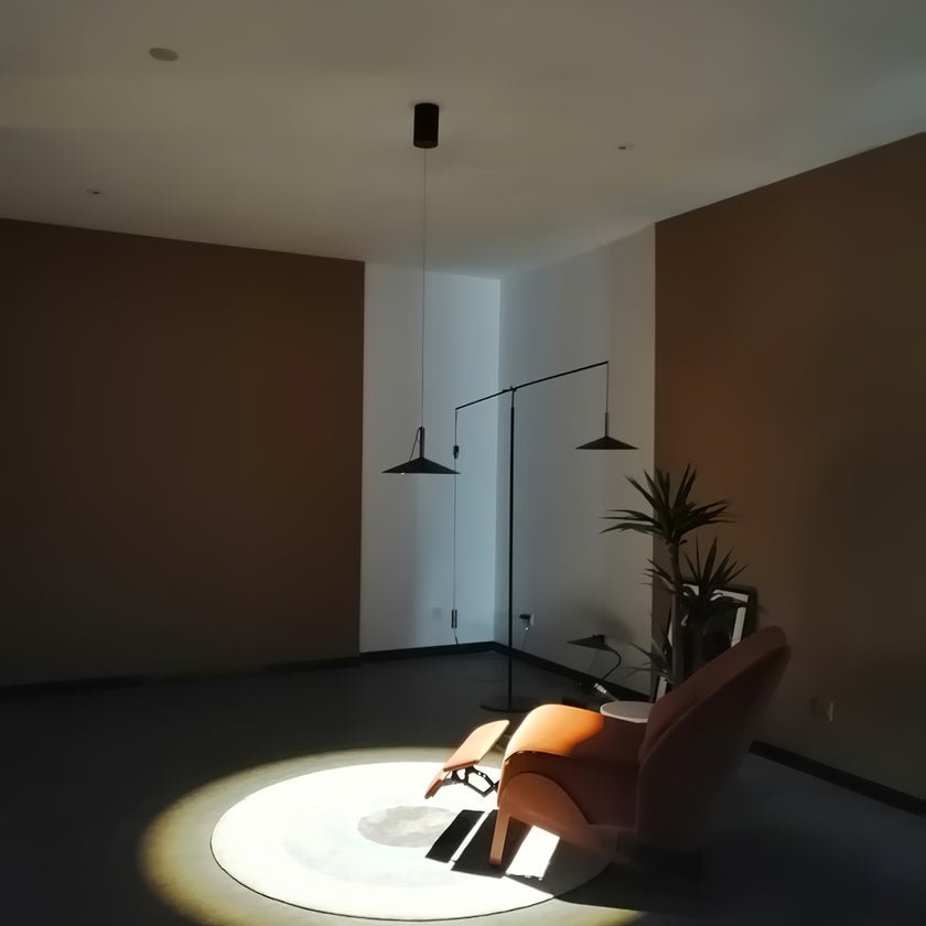 Altura Cone LED Pendant Light in Black and Gold for Modern Interiors
