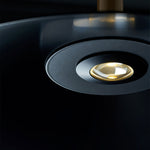 Altura Cone LED Pendant Light in Black and Gold for Modern Interiors