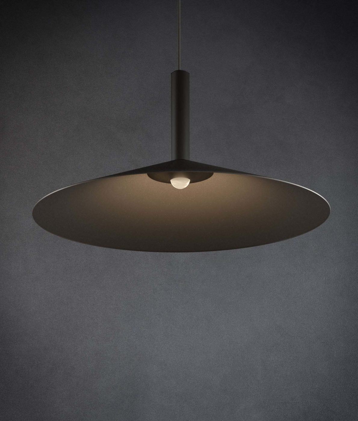 Altura Cone LED Pendant Light in Black and Gold for Modern Interiors