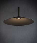 Altura Cone LED Pendant Light in Black and Gold for Modern Interiors