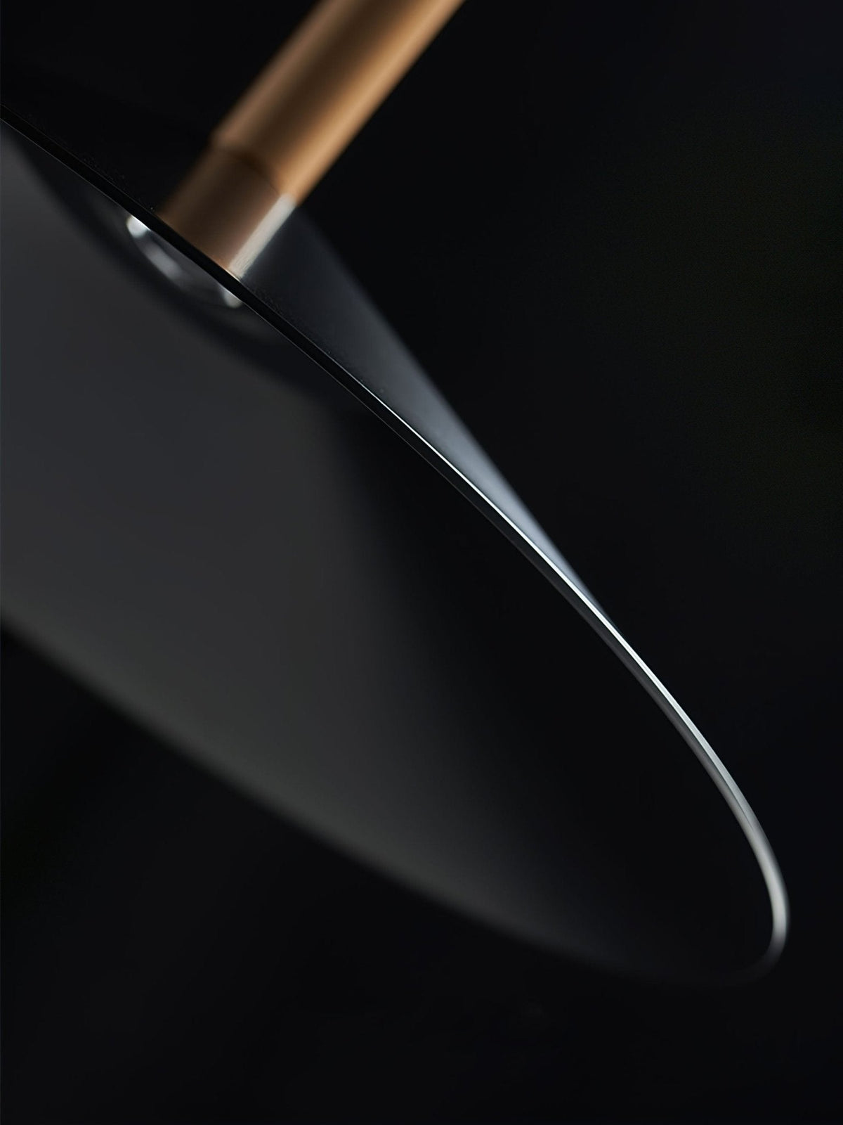 Altura Cone LED Pendant Light in Black and Gold for Modern Interiors