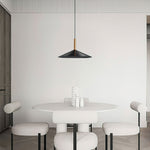 Altura Cone LED Pendant Light in Black and Gold for Modern Interiors