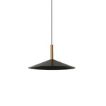 Altura Cone LED Pendant Light in Black and Gold for Modern Interiors